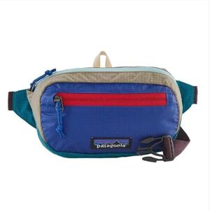 💙 Patagonia Lightweight Hip Pack – Blue Multi 🌊